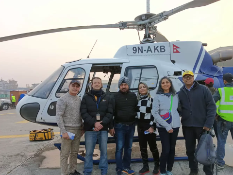 Why Helicopters Beat Hiking to Everest Base Camp