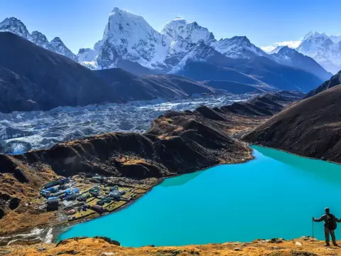 Trekking to Gokyo Lakes and Sunrise from Gokyo Ri