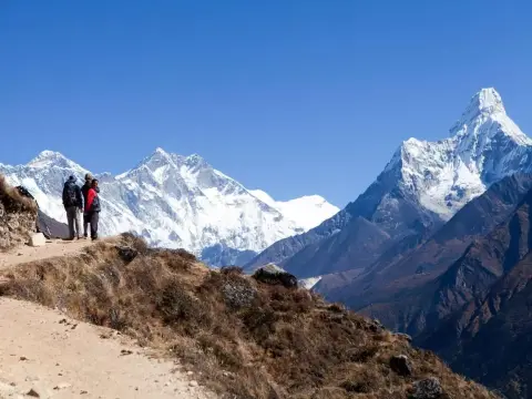 Reaching Tengboche Monastery on the Everest Short Trek