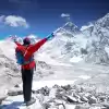 View from Everest Base Camp during the trek