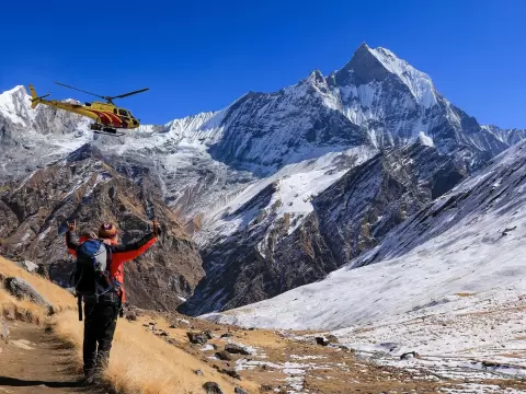 Annapurna Base Camp Helicopter Tour