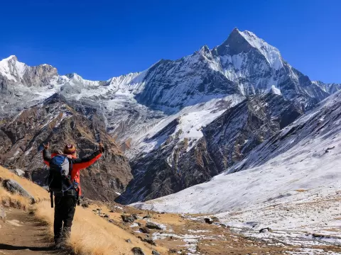Annapurna Base Camp with Ghorepani Poonhill Trek