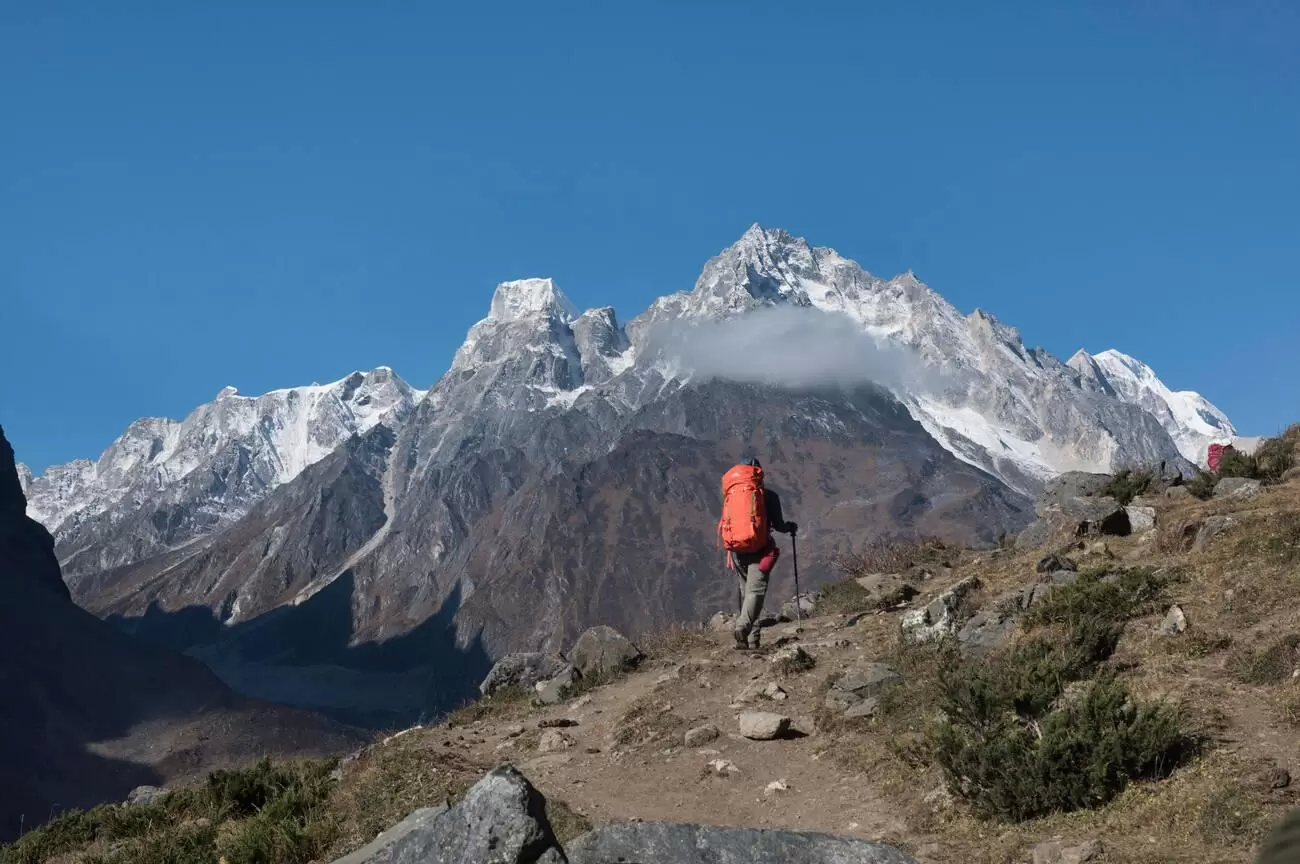 Larkya La Pass on the Manaslu Circuit, Nepal
